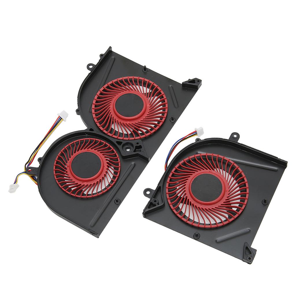 CPU GPU Cooling Fan 4 Pin Fast Heat Dissipation Laptop Cooling Fan for MSI GS63VR for GS63 for GS73 for GS73VR for MS