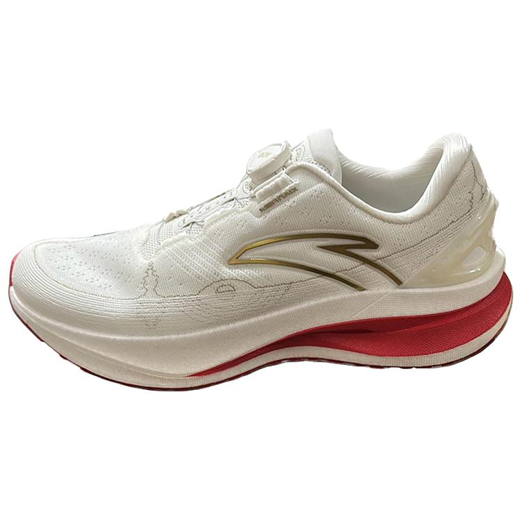 Anta National Team Series Comfortable Fashion Fabric TPU Shock Absorption Wear-Resistant Breathable Low-Top Casual Running Shoes 512341502-1