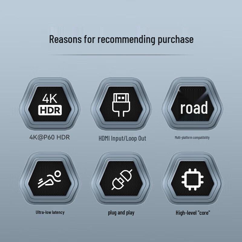 TCHD VideoTC-UB576GPro 4K HDMI Game Capture Card