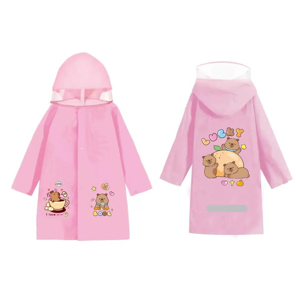 Full-Body Waterproof Kids' Raincoat - School-Friendly, Stormproof Design for Boys & Girls