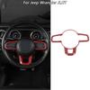 Steering Wheel Trim Cover Accessories For 2018+ Jeep Wrangler JL / Gladiator JT