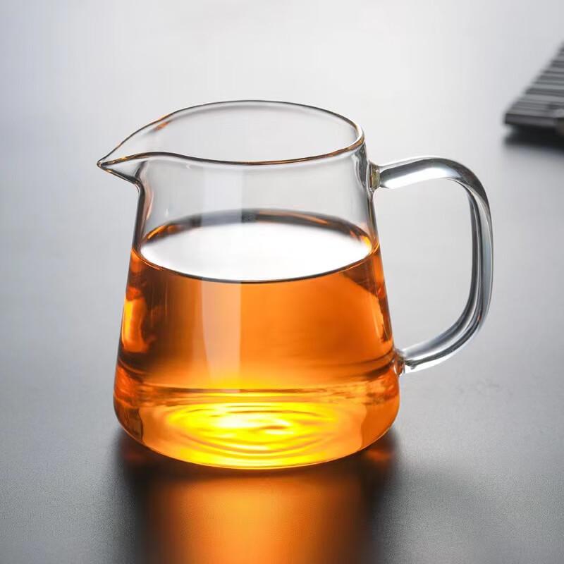 Shangqi 550ml Square Glass Fairness Cup & Tea Divider