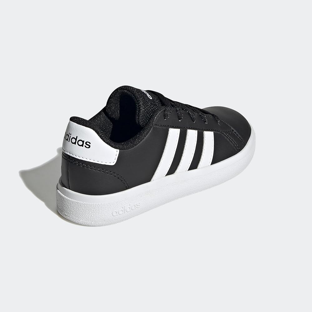 Adidas Kids Grand Court 2.0 Sneakers Core Black/Footwear White 18.5 Cm for Boys and Girls