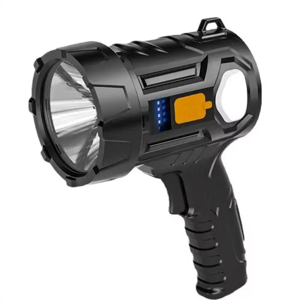 Long-Lasting Battery LED Searchlight 3000 Lumens Handheld  Flashlight  Outdoor Camping