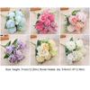 DIY Artificial Peony Flowers Silk Petal Foam Spica Simulation Dandelion Flowers  Wedding Ornament