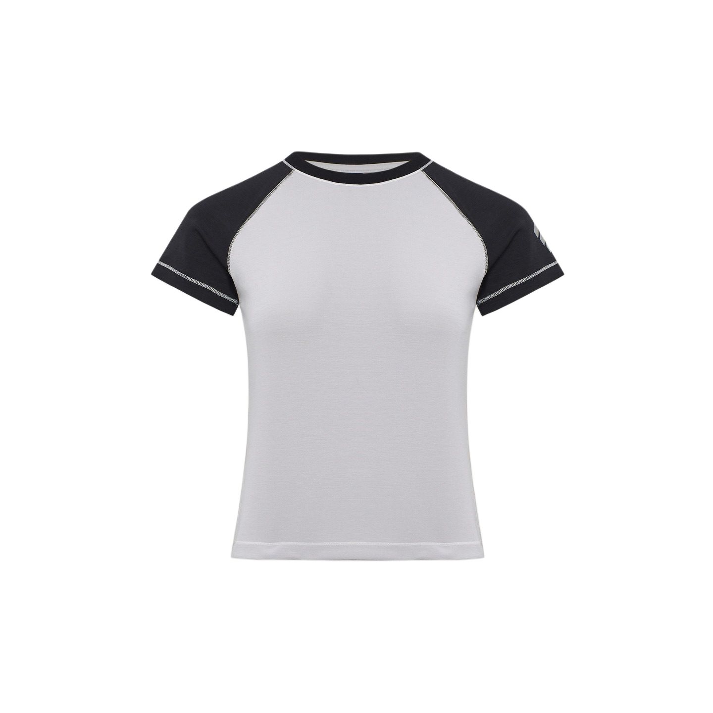 

Adidas Comfortable Round Neck Casual Outdoor Sports Color Block Raglan Sleeve T-Shirt Women tops KZ5450 XS