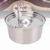 Dog Water Fountain Simple Cleaning Quiet  Stainless Steel Pet Water Fountain Automatic Circulation 3.2L for Drinking
