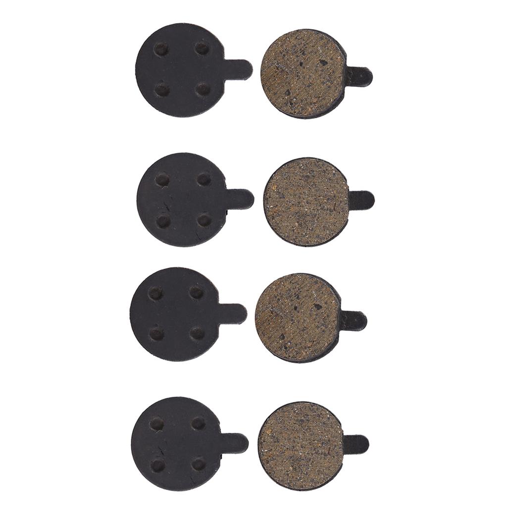 Pads For  , 4 Pairs Black High Quality Resin Electric Sc Pad For Mountain Bike   Rake Scooter Disc Semimetal Disc Brake