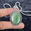 Aquamarine Gemstone Handmade 925 Sterling Silver Jewelry Pendant 2.05" M-2836