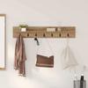 Wall Mounted Nightstand Artisan Oak 100 x 10.5 x 18 cm