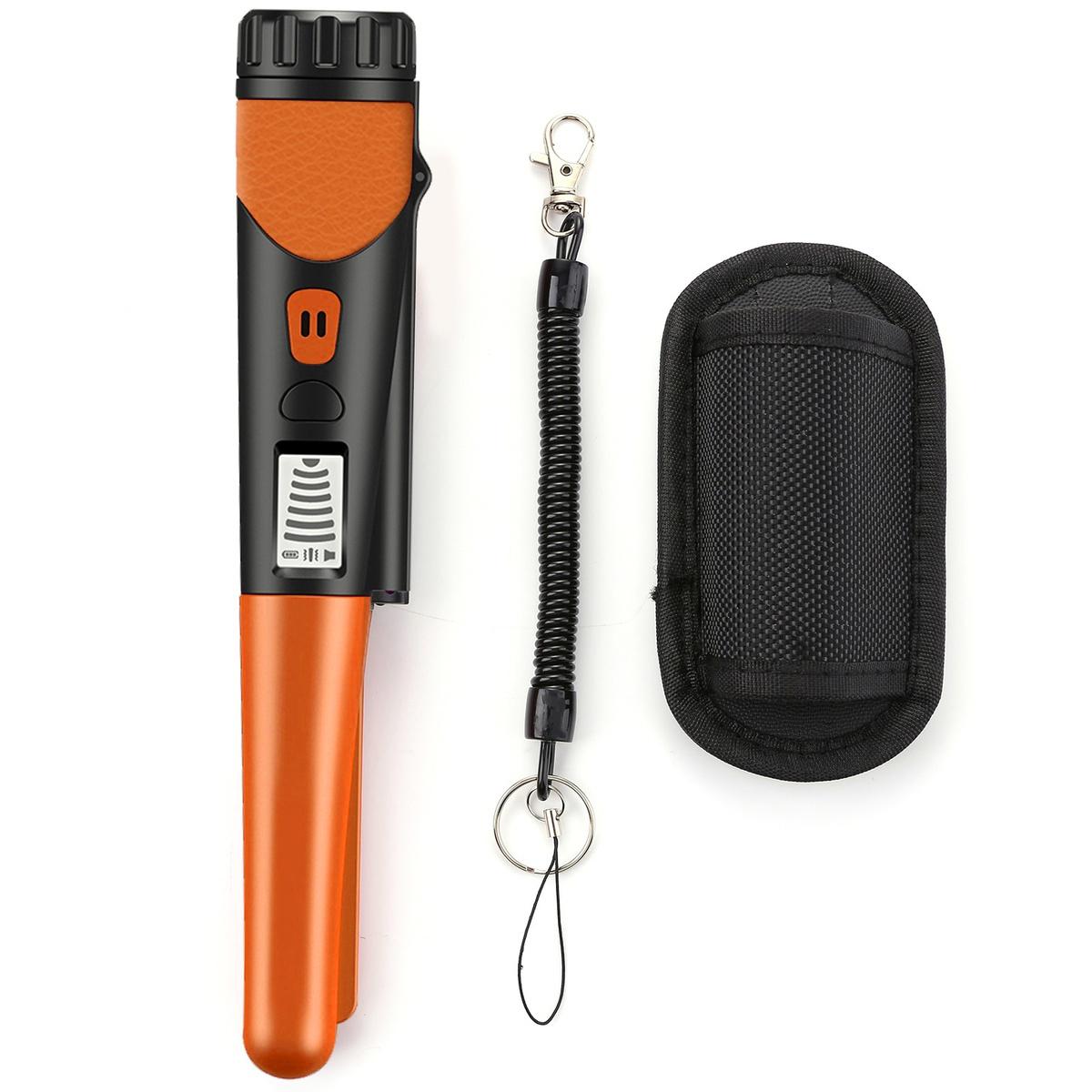 Ручной металлоискатель, водонепроницаемый, высокочувствительный, золотоискатель, указатель, искатель сокровищ с ЖК-экраном