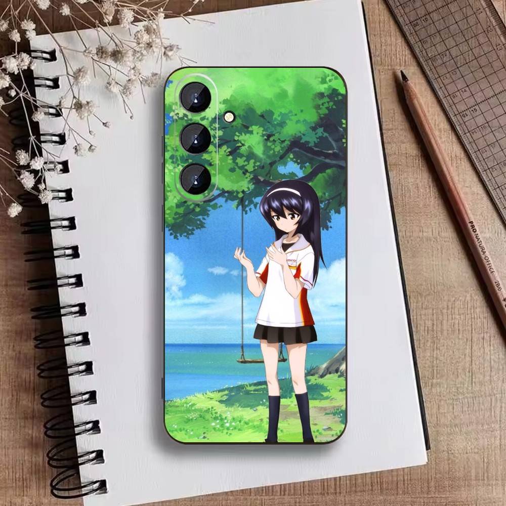 G-GIRLS F-Und P-PANZER Phone Case For Samsung Galaxy A73,A72,A71,A70,A52,A51 Others Soft Black Cover
