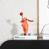 European-style Resin Elephant Sculpture Ornament Cute Animal Statue Craft Decoration for Living Room Dining Room TV Cabinet Gift