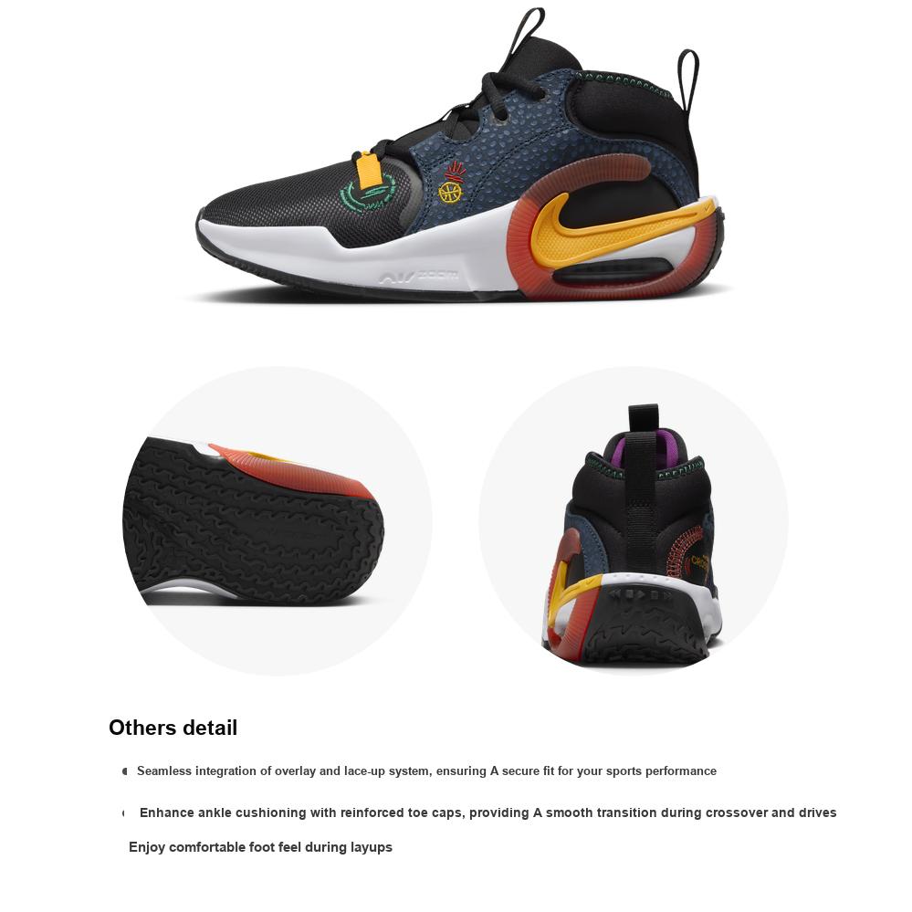 Nike Air Zoom Crossover 2 SE GS Black Navy Gold Kids Sneakers Armory-Navy Cosmic-Clay University-Gold FQ7370-001