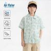 AnYiner Boys' Pure Cotton Short-Sleeve Summer Shirt