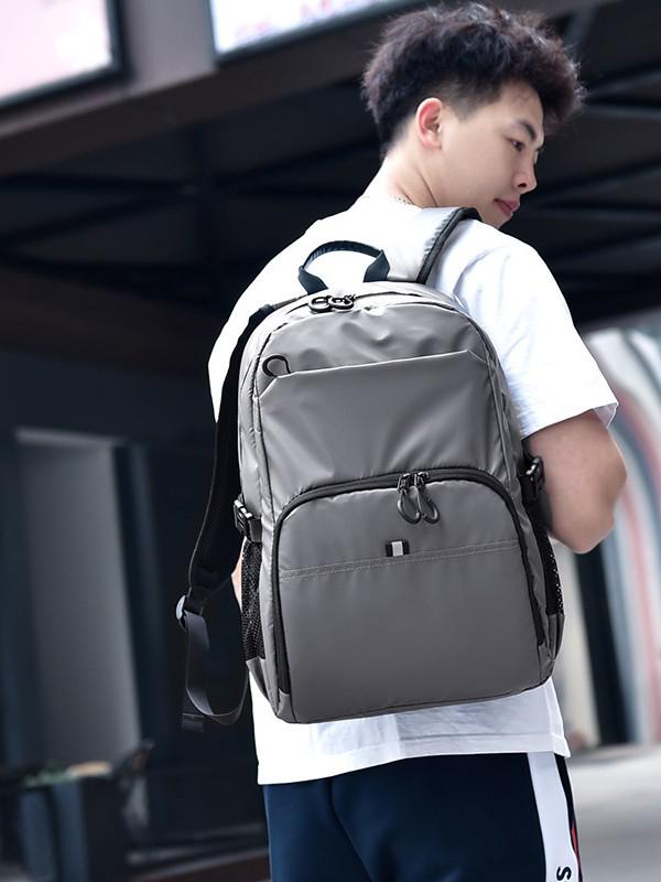 Men's Large Capacity Autumn 2025 Trend Backpack - Fashionable Sports Shoulder Bag for Students