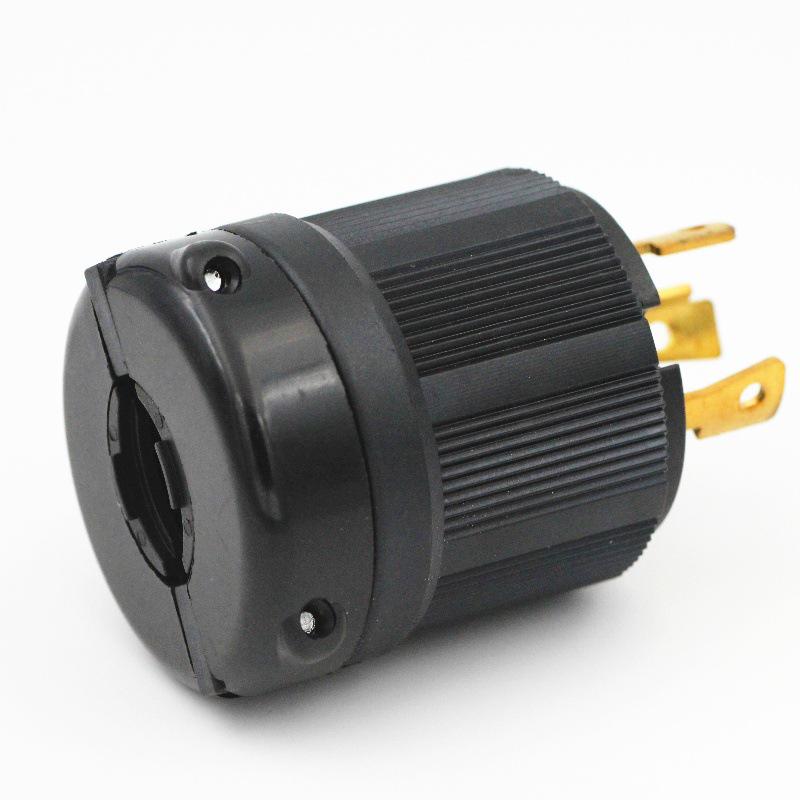 XIONGDA NEMA L5-20P 20A 125V Industrial 3-Pin Power Plug