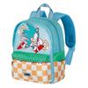 Einfacher Vorschulrucksack Sonic Run Blau 22x27x10 cm