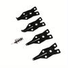 4 In 1 Multifunctional Snap Ring Circlip Pliers Set Internal External Curved Straight Clamp Ring Remover Hand Tools