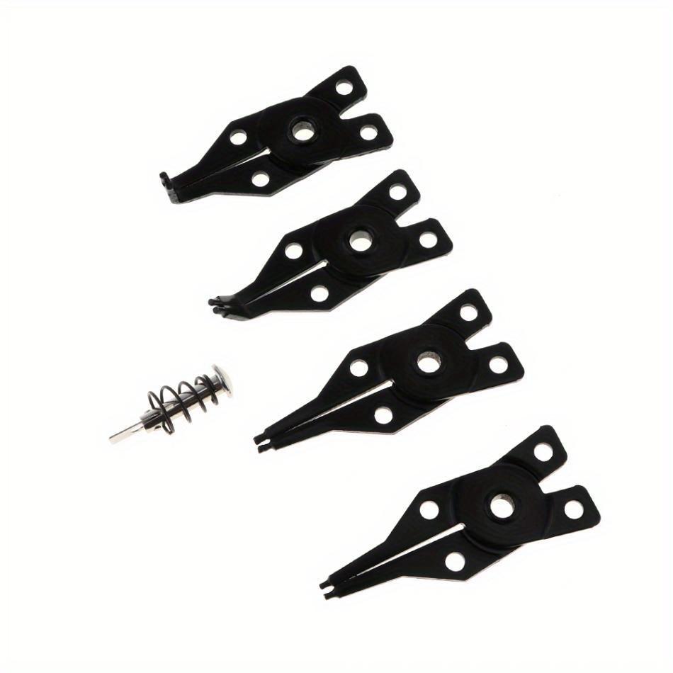 4 In 1 Multifunctional Snap Ring Circlip Pliers Set Internal External Curved Straight Clamp Ring Remover Hand Tools