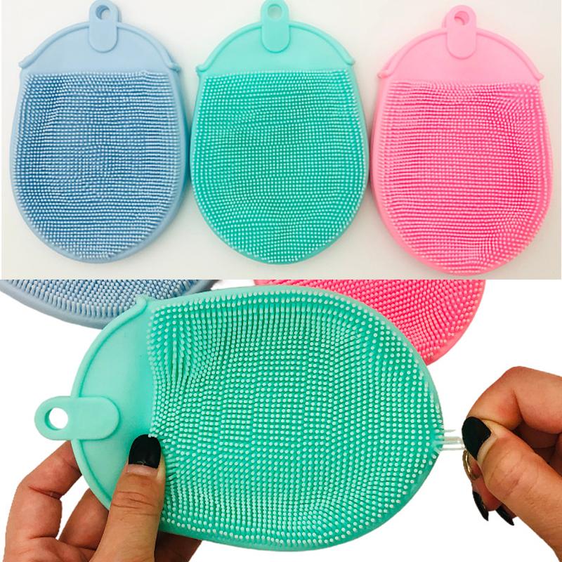 Body Scrub Glove Massager Dead Skin Remove Skin Exfoliating Gloves Shower Spa Body Cleaning Bathroom Supply