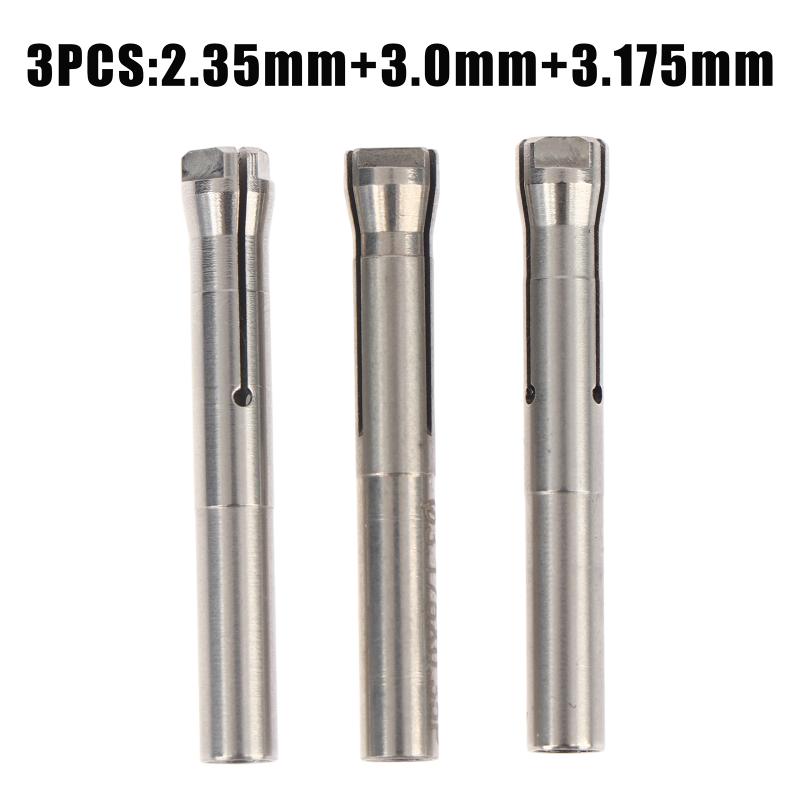 3Pcs Dental 2.35Mm 3.0Mm 3.175Mm Micromotor Collet Chuck For 102L 105L Polishing Handpiece Accessory