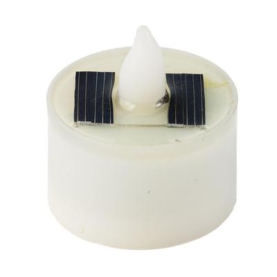 Solar Kerzenlichter Flammenloses Elektronisches Kerzenlicht Dinner Teelicht für Weihnachten Hochzeit Wasserdicht Flackern Warmes Licht Kerzen