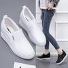 Fashion Slip On Shoes For Women Female Footwear Clogs Platform Loafers With Fur Autumn Increas Height All-Match Modis Casual Sneaker Rou