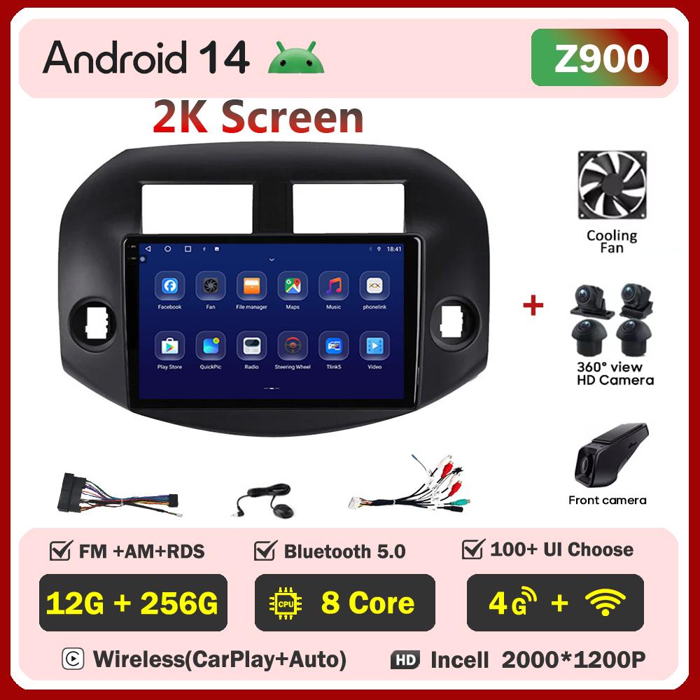 Car Android For Toyota RAV4 3 XA30 2005-2013 Stereo Head Unit Mirror Link Automotive Multimedia Radio Intelligent Car Systems