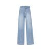 Veromoda 2025 Summer Belted Wide-Leg Jeans