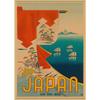 Retro Japanische Landschaft Poster: Sushi Restaurant & Izakaya Wandkunst 391