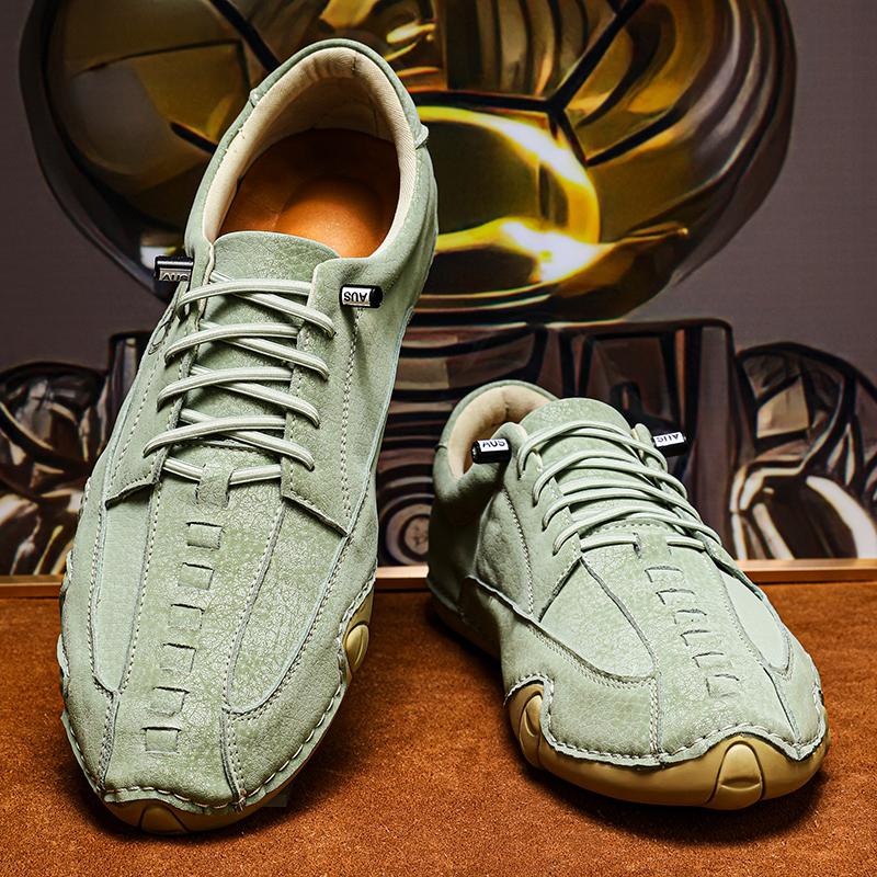 Fashionable Casual Men's Shoes Non-Slip Male Sneakers Leisure Walk Treking Footwear Outdoor Tenis Masculino Comfy Walking Shoes