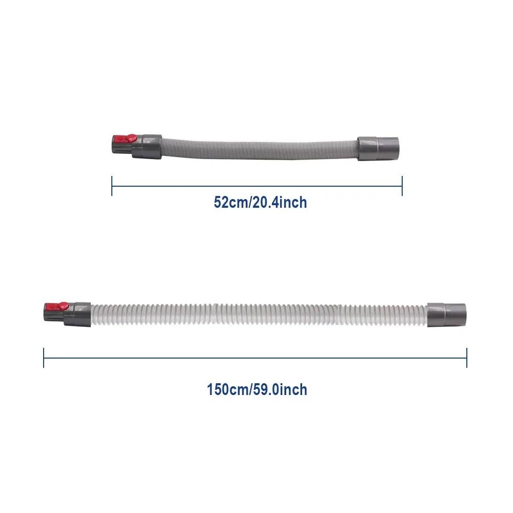 Flexible Extension Hose Scratch-free Soft Dusting Brush Attachment Replacement Parts For Dyson Cordless Vacuum V7 V8 V11 V11 V11