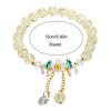 Stylish Flower Bracelet Women Elastic Rope Bracelet Sweet Flower Bracelet Colorful Beaded Bracelet Suitable for Party