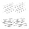 2 Bowl Rack Dish Holder Utensils Multifunction Stable Plate Stand Drain Basket for Counter