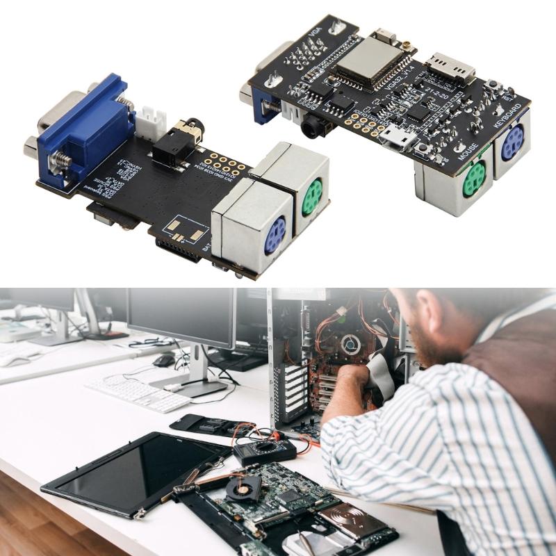 VGA32 VGA Module Controller PS/2 Mouse Keyboards Control Graphics Library Game VT Terminals Circuits Development Board