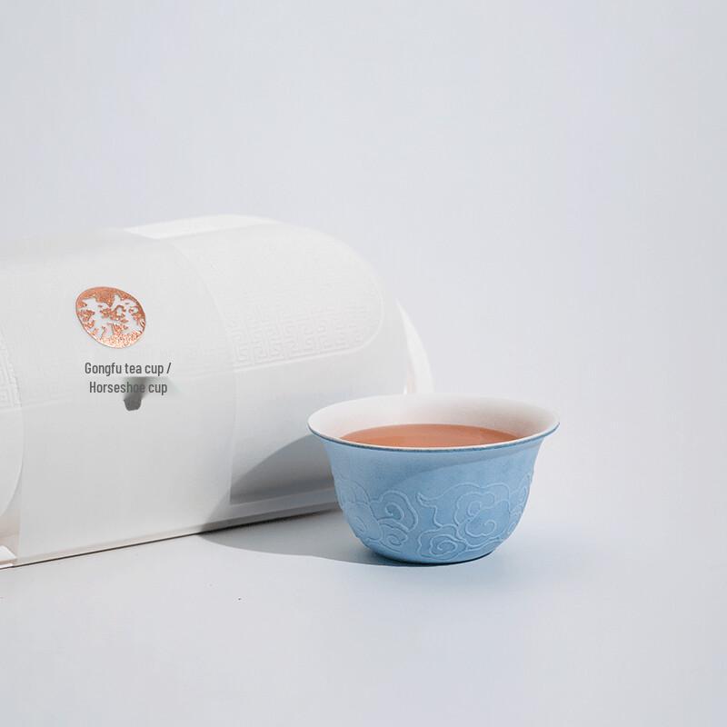 ZISIZ Disposable Double-Layer Sugarcane Bamboo Fiber Tea Cups