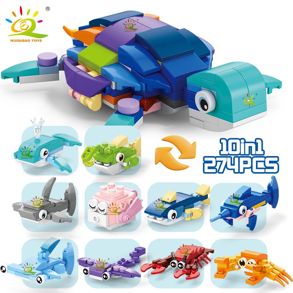 Non-Toxic Children Mini Christmas Tree Santa Claus Model Micro Bricks Building Block Diy Insect Animal Bricks Toys For Adult Gift