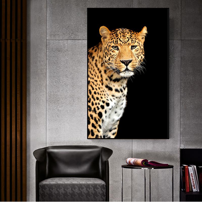 Wild Animal Picture Lion Tiger Canvas Painting Prints Wall Art Modern Living Room Decoration Poster For Home Bedroom Cuadros