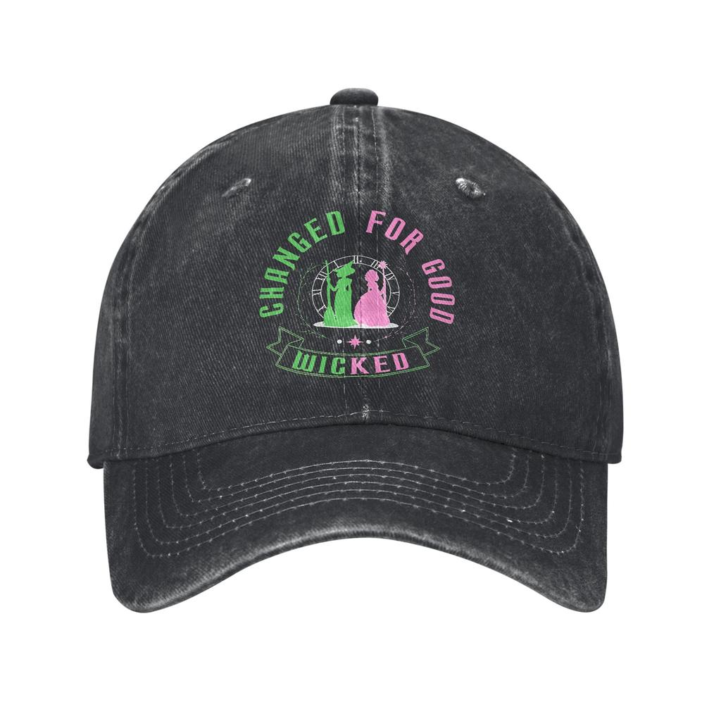 Wicked For Good As Long As You're Mine Wicked 2025 Movie  Print Cap Men Women Cotton Trucker Hat Causal Headwear Baseball Cap