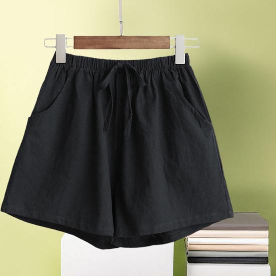 Sommer Shorts Hohe Taille Streetwear Schnell Trocknend Einfach Weiter Beinteil Damen Lässig Outdoor