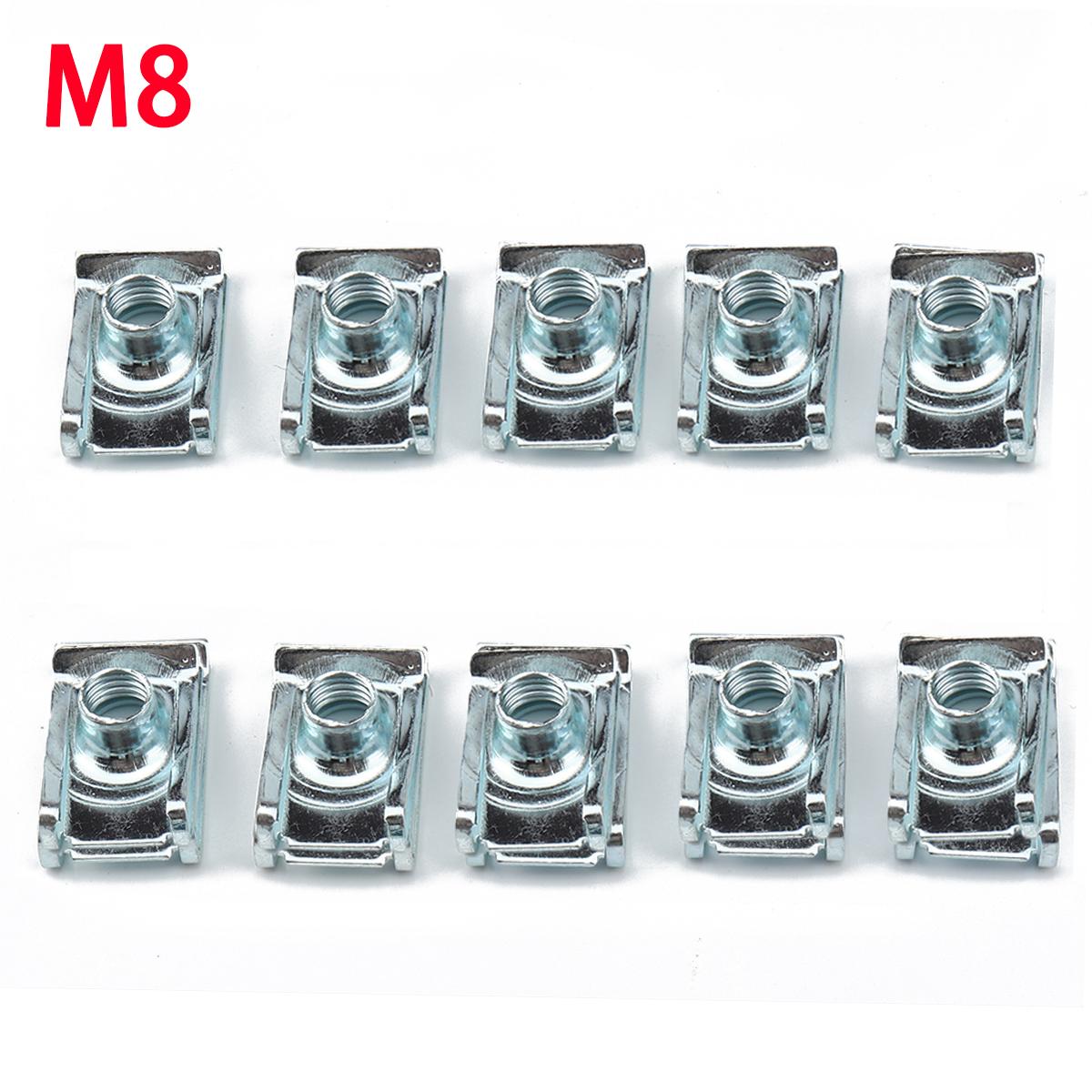 

10 шт. M4/M5/M6/M8 304 зажимная гайка из нержавеющей стали/геркон U-образные гайки скоростной зажим крепеж различные комплекты стальной зажим гайка для автомобиля мотоцикла