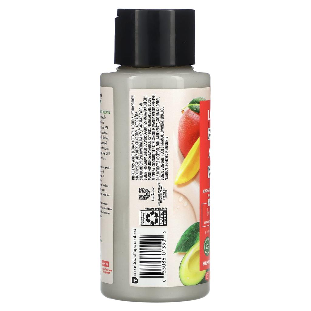 Love Beauty and Planet Šampon 3v1 na vlny a kudrlinky, avokádový olej Aguacate Mango a vitamín E, 400 ml (13,5 fl oz)