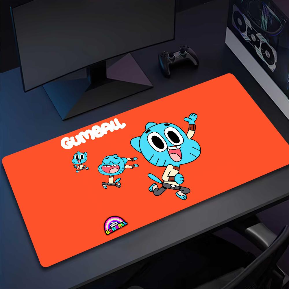 Mousepads Non-slip World Gumball of Lockedge Officetudent Gaming Anime Thickened Large Writing Pad Cushion Mouse Pad