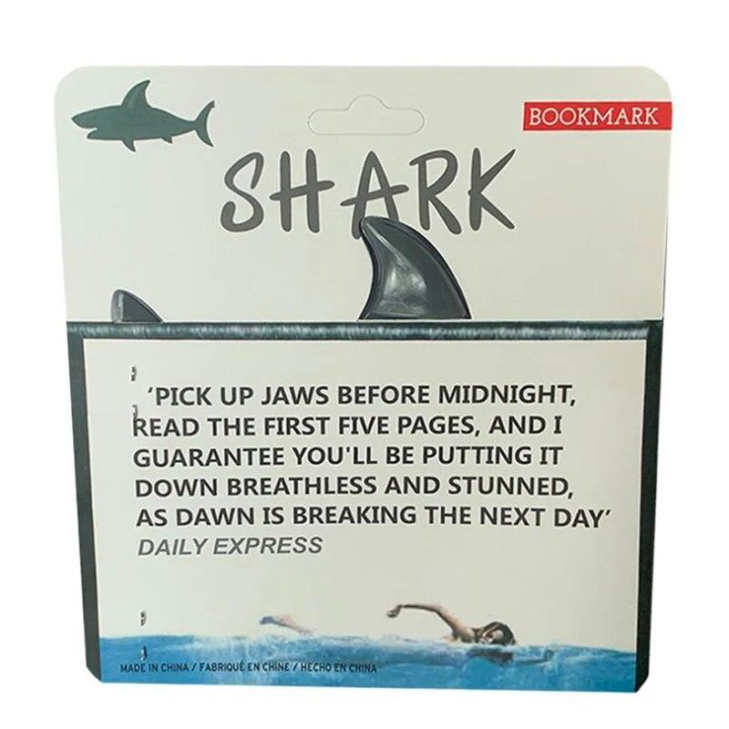 Creative Shark Bookmark Plastic Material Marks Book Notepad Novel Sticky Note Reading Item Gift For Kids Children Stationery