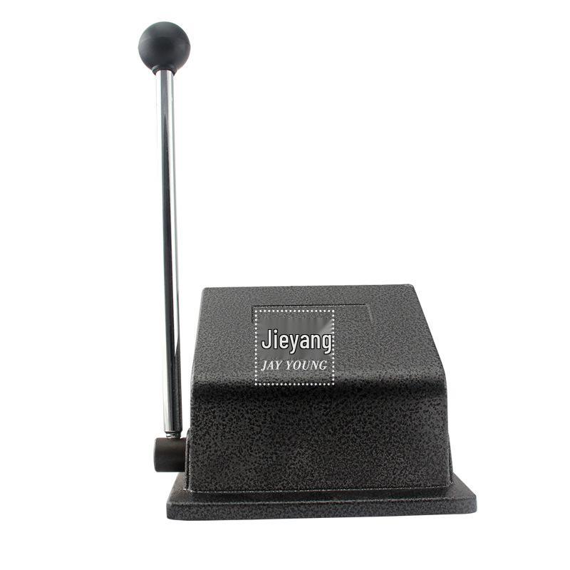 Square and Round Badge Cutting Machine - Manual Paper Cutter Tool