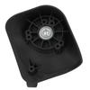 2 Pcs Silent Shock Absorbing Luggage Wheels 360 Degree Rotating Double Row Universal Wheels Matching Screws