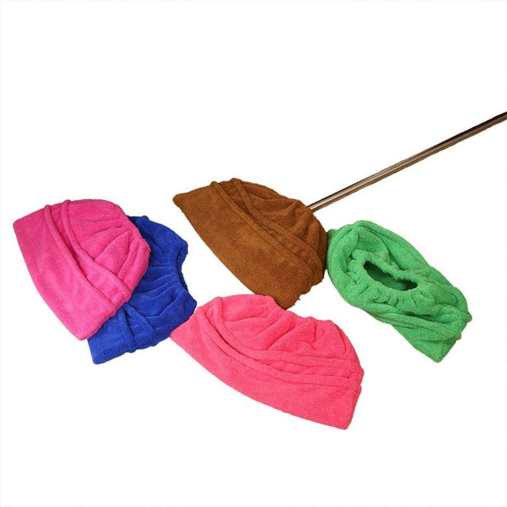 Reusable Floor Mop Covers Drawstring Floor Cleaning Towel Broom Cover  Cleaning Accessories