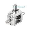 Right Angle Bevel 1:1 Forward Double Output Shaft 1 Module 20 Teeth Bevel Gear Frame Simple DIY Module