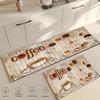 Tappetino per Pavimento Cucina Caffè Tappetino per Ingresso Casa Tappeto Decorativo per Soggiorno Camera da Letto Balcone Tappeto per Ingresso Bagno Tappetino Antiscivolo per Piedi